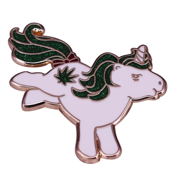 Jewelry - Mary Jane Pot Leaf My Little Pony Flair Pin New